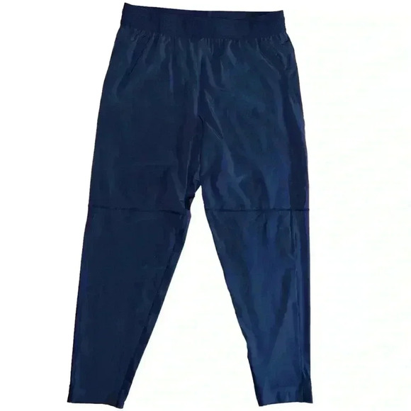 NIKE athletic pants blue size medium inner drawstring - Picture 1 of 12